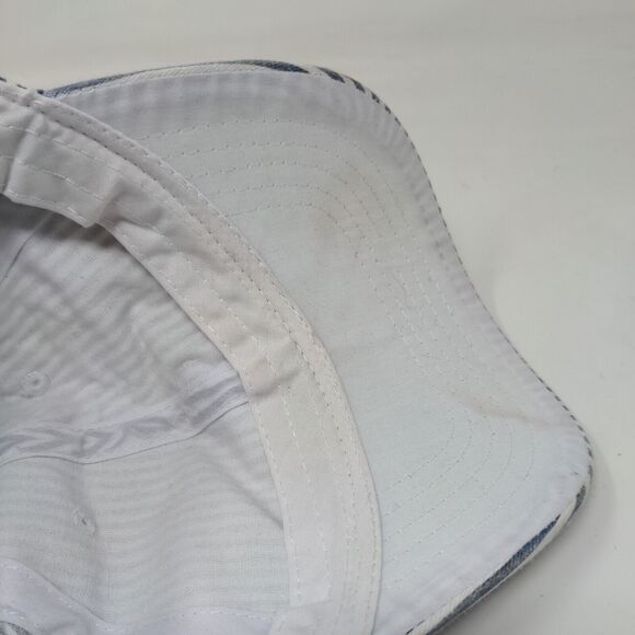 Unbranded Strapback Hat Multicolor Striped Adjustable 6 Panel Blank - Picture 7 of 7